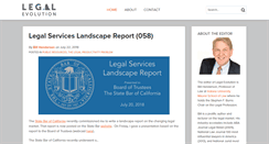 Desktop Screenshot of legalevolution.org